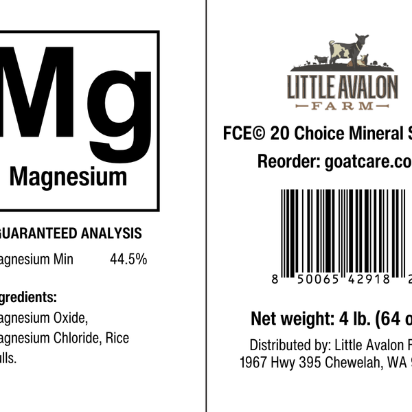 Magnesium for the Mineral Buffet - BaB