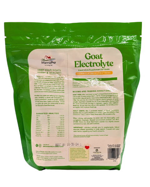 Manna Pro Goat Electrolyte Powder