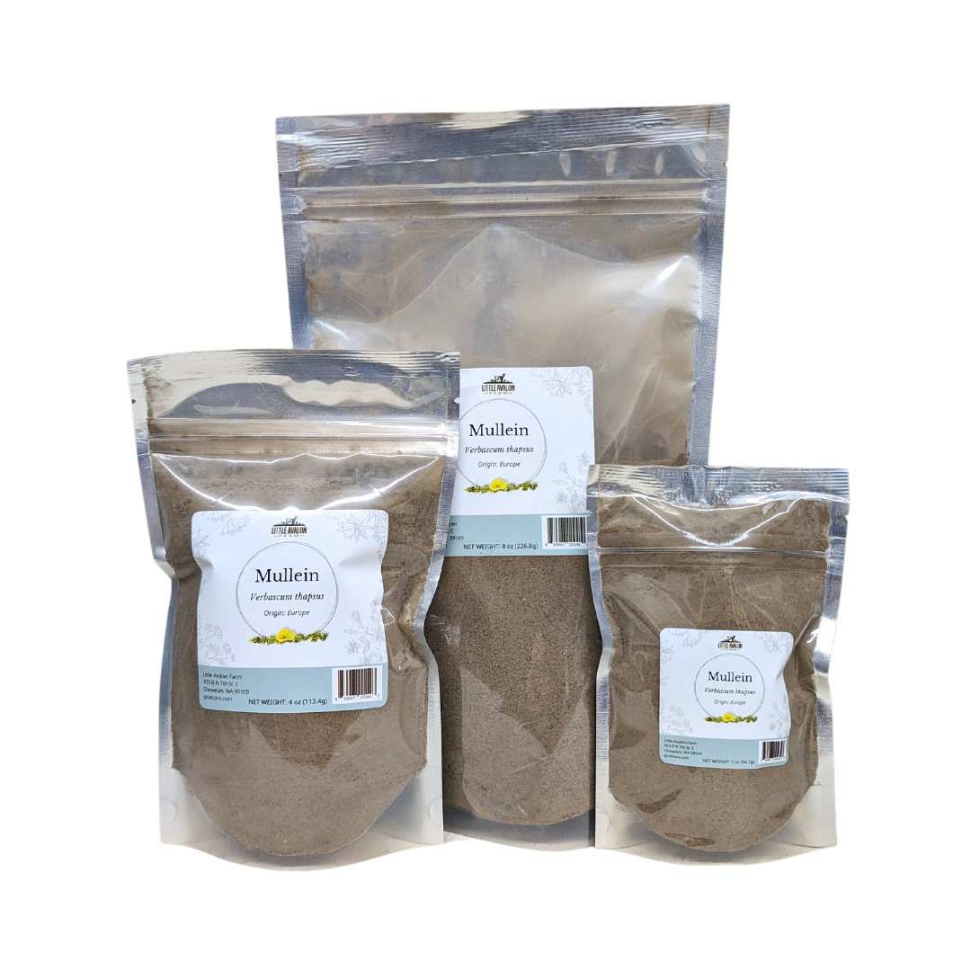 Mullein Leaf Powder by Little Avalon Farm with Bonus Digital Content!