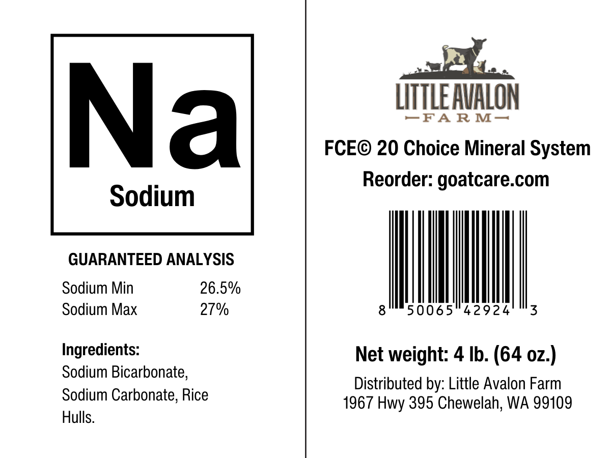 Sodium for the Mineral Buffet - BaB