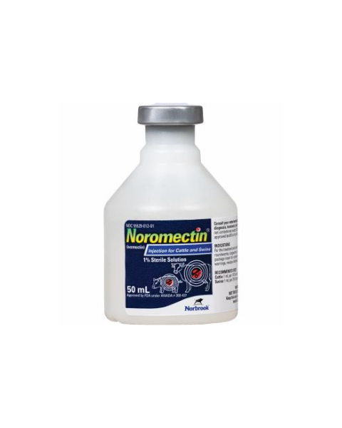 Noromectin® (Ivermectin) Injection 1% Solution 50 mL bottle