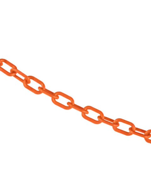 Orange Chain Collar