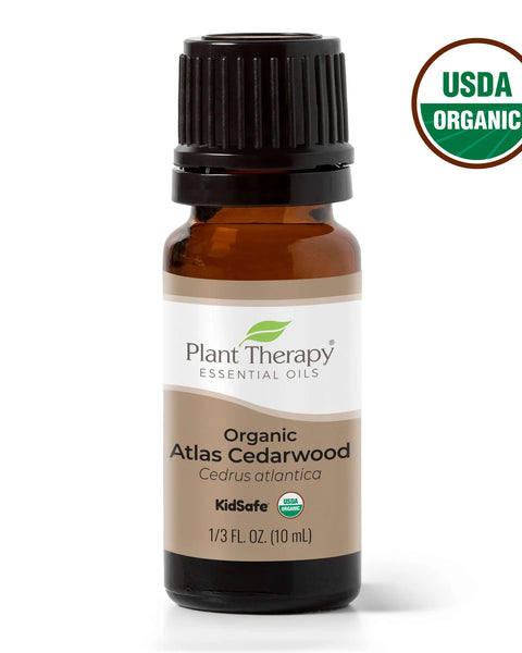Plant Therapy© Organic Atlas Cedarwood Essential Oil 10mL