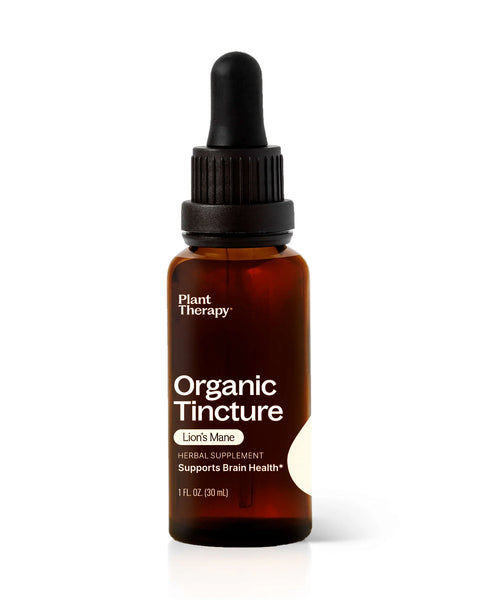 Plant Therapy Organic Lion's Mane Tincture 1 fl oz (30mL)