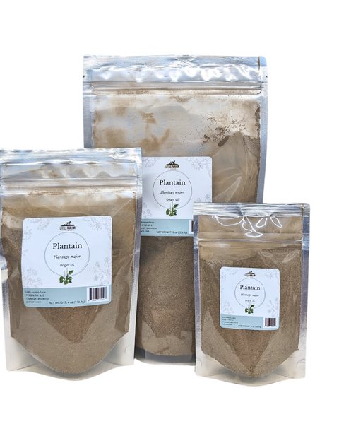 Plantain Leaf Powder by Little Avalon Farm with Bonus Digital Content!