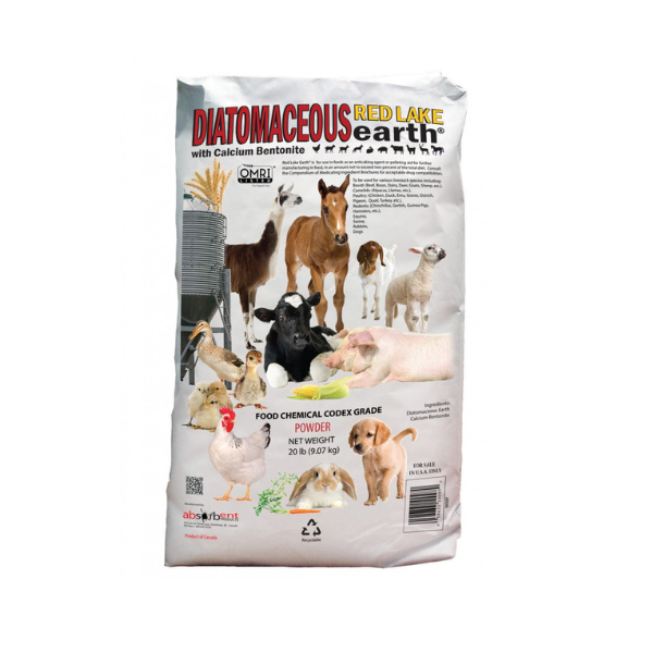 Red Lake Earth® Diatomaceous Earth Treatment with Calcium Bentonite 20 lb