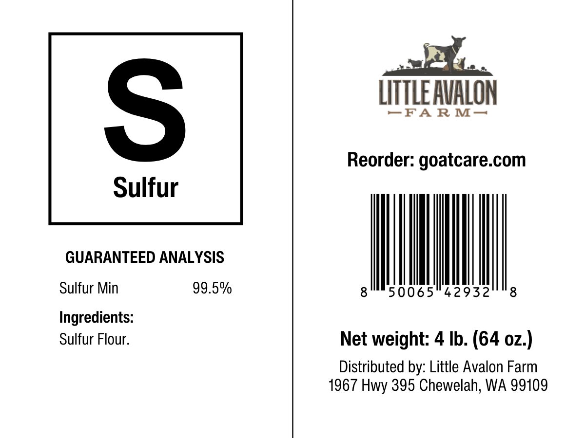 Pure Sulfur for the Mineral Buffet - BaB