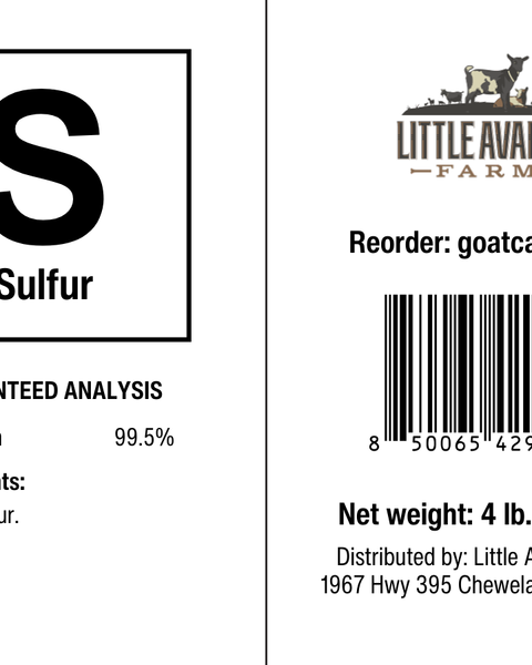 Pure Sulfur for the Mineral Buffet - BaB