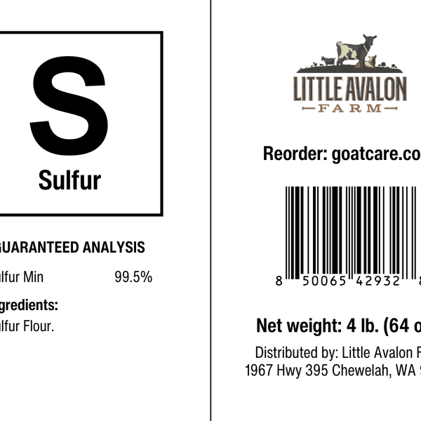 Pure Sulfur for the Mineral Buffet - BaB