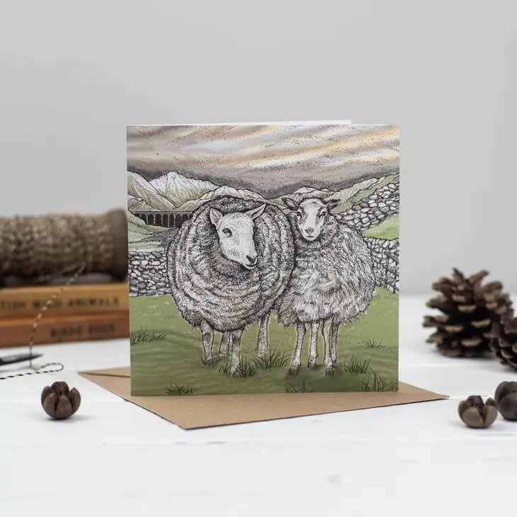 Sheep Greeting Card