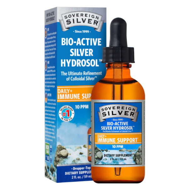 Bio-Active Silver Hydrosol – Dropper-Top 2 oz