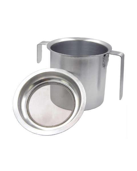 Strip Cup Aluminum With Stainless Steel Screen