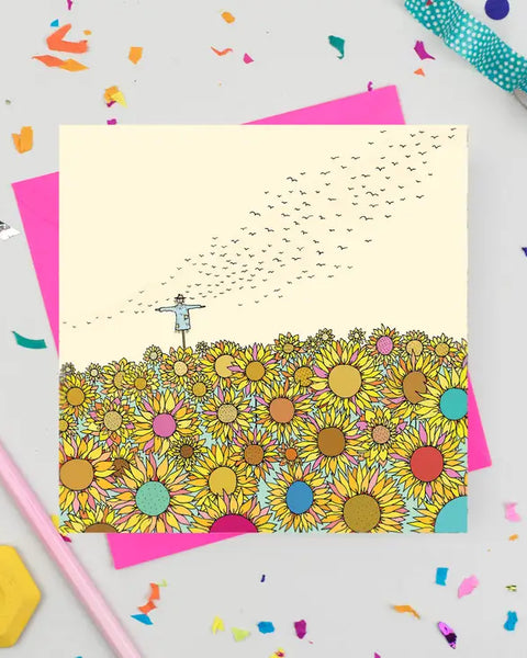 Sunflowers Greeting Card