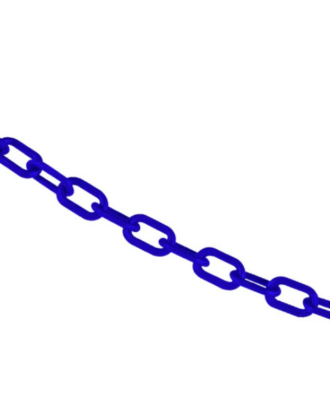 Traffic Blue Chain Collar