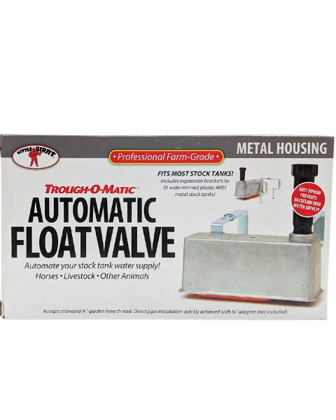 Trough-O-Matic® Anti-Siphon Water Tank Float Valve with Aluminum Housing