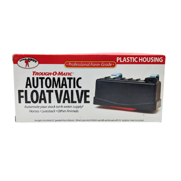 Trough-O-Matic® Stock Tank Float Valve with Plastic Housing