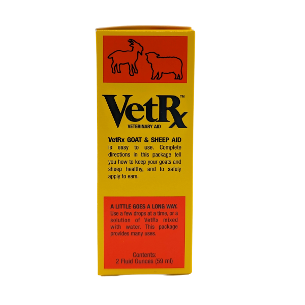 VetRx Respiratory and Ear Support Formula for Goats and Sheep