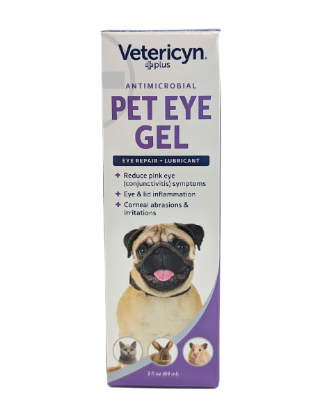 Vetericyn Plus Antimicrobial Eye Gel 3 Ounce Bottle