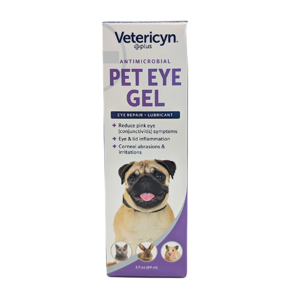 Vetericyn Plus Antimicrobial Eye Gel 3 Ounce Bottle