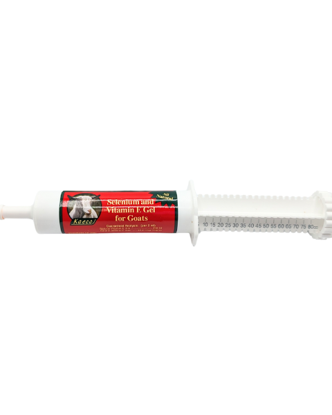 Vitamin E & Selenium Oral Gel for Goats 80 ML Tube