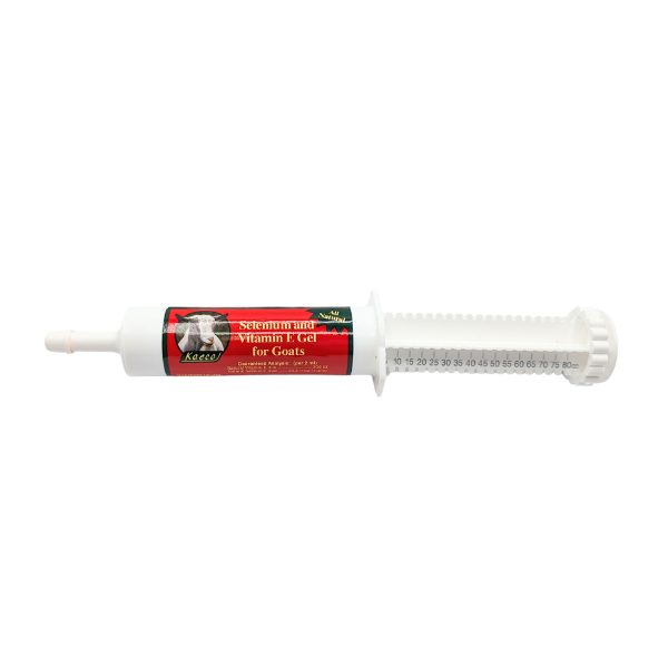 Vitamin E & Selenium Oral Gel for Goats 80 ML Tube