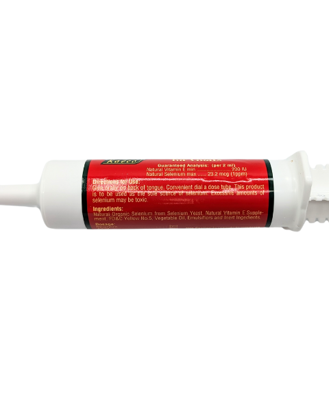 Vitamin E & Selenium Oral Gel for Goats 80 ML Tube