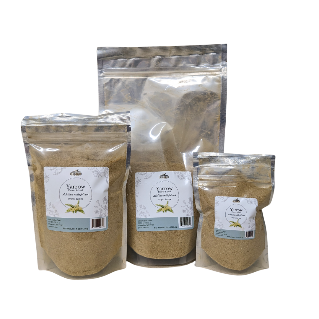 Yarrow Flower and Leaf Powder by Little Avalon Farm with Bonus Digital Content!