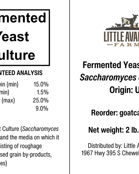 Fermented Yeast Culture for Goats
