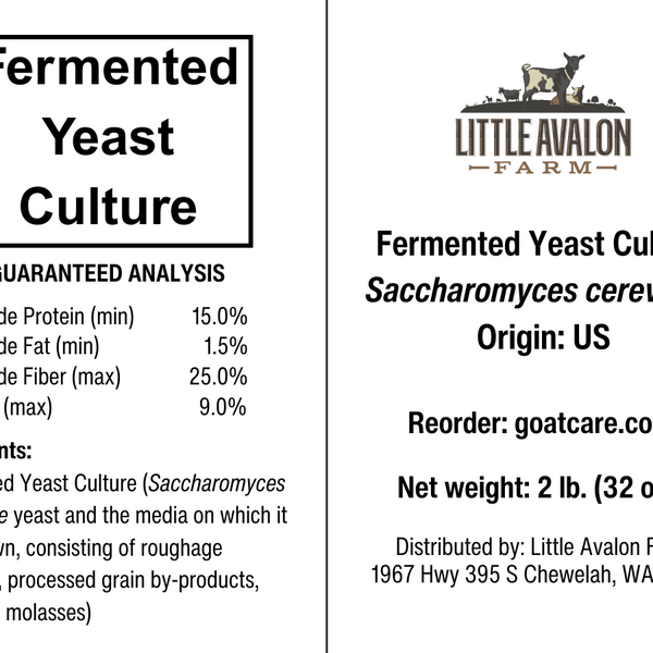 Fermented Yeast Culture for Goats