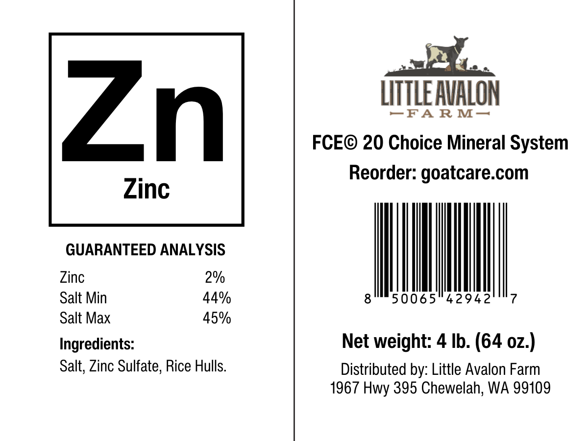 Zinc for the Mineral Buffet - BaB