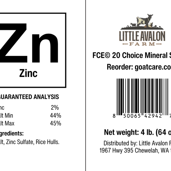Zinc for the Mineral Buffet - BaB