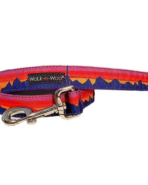 Walk-e-Woo Dog Collar: Mountain Purple