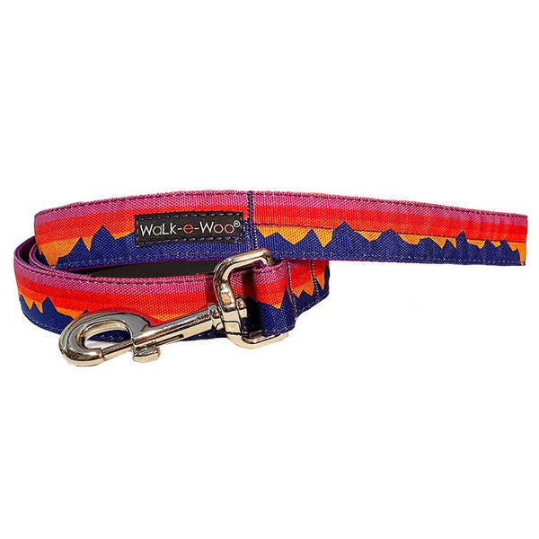 Walk-e-Woo Dog Collar: Mountain Purple