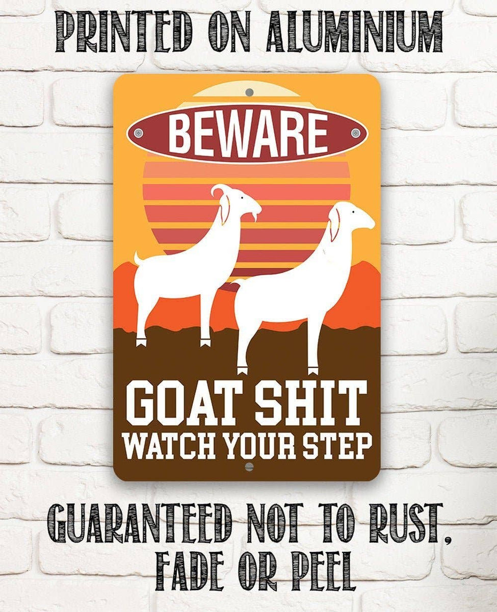 Goat Shit - Metal Sign