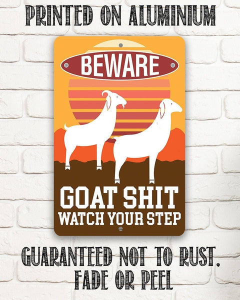 Goat Shit - Metal Sign