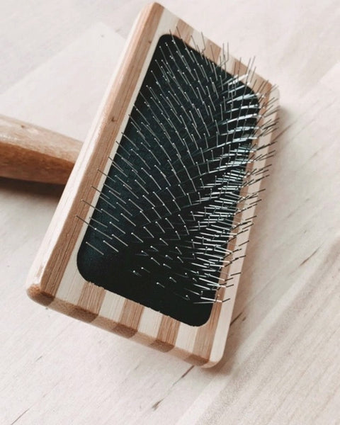 Bamboo Handled Cat Brush