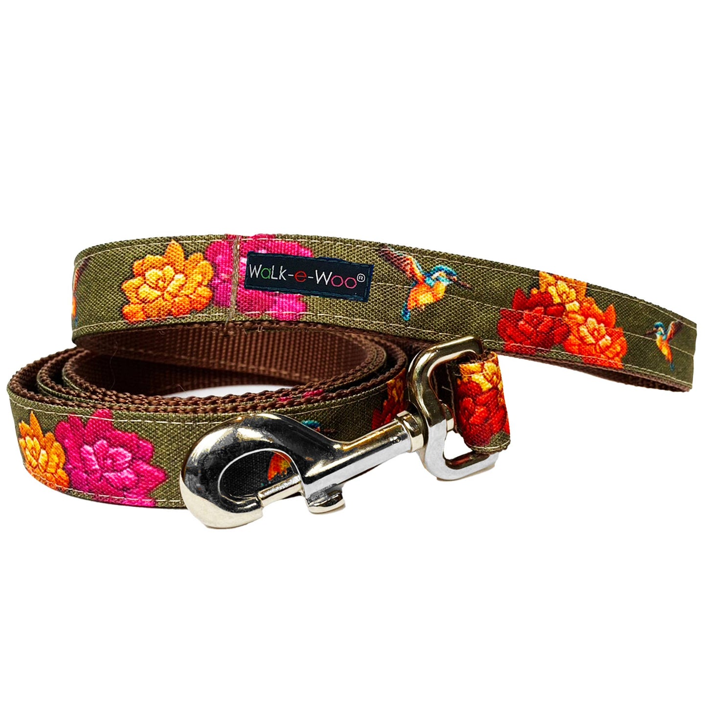 Hummingbird & Flowers (collars and accessories)