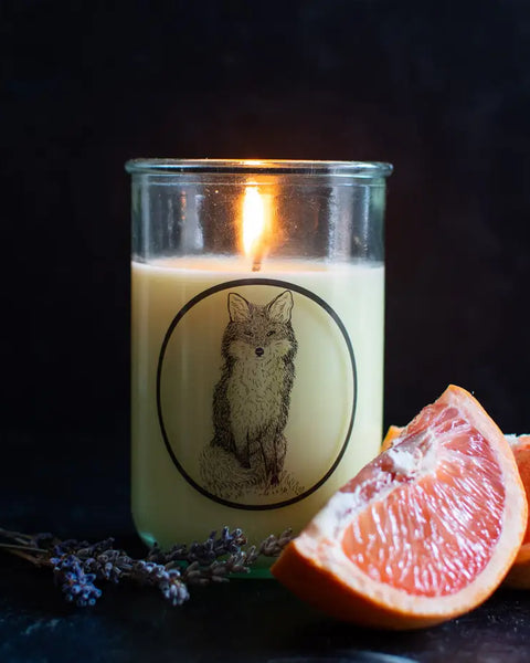 Soy Candle with Cotton Wick - Hermitage