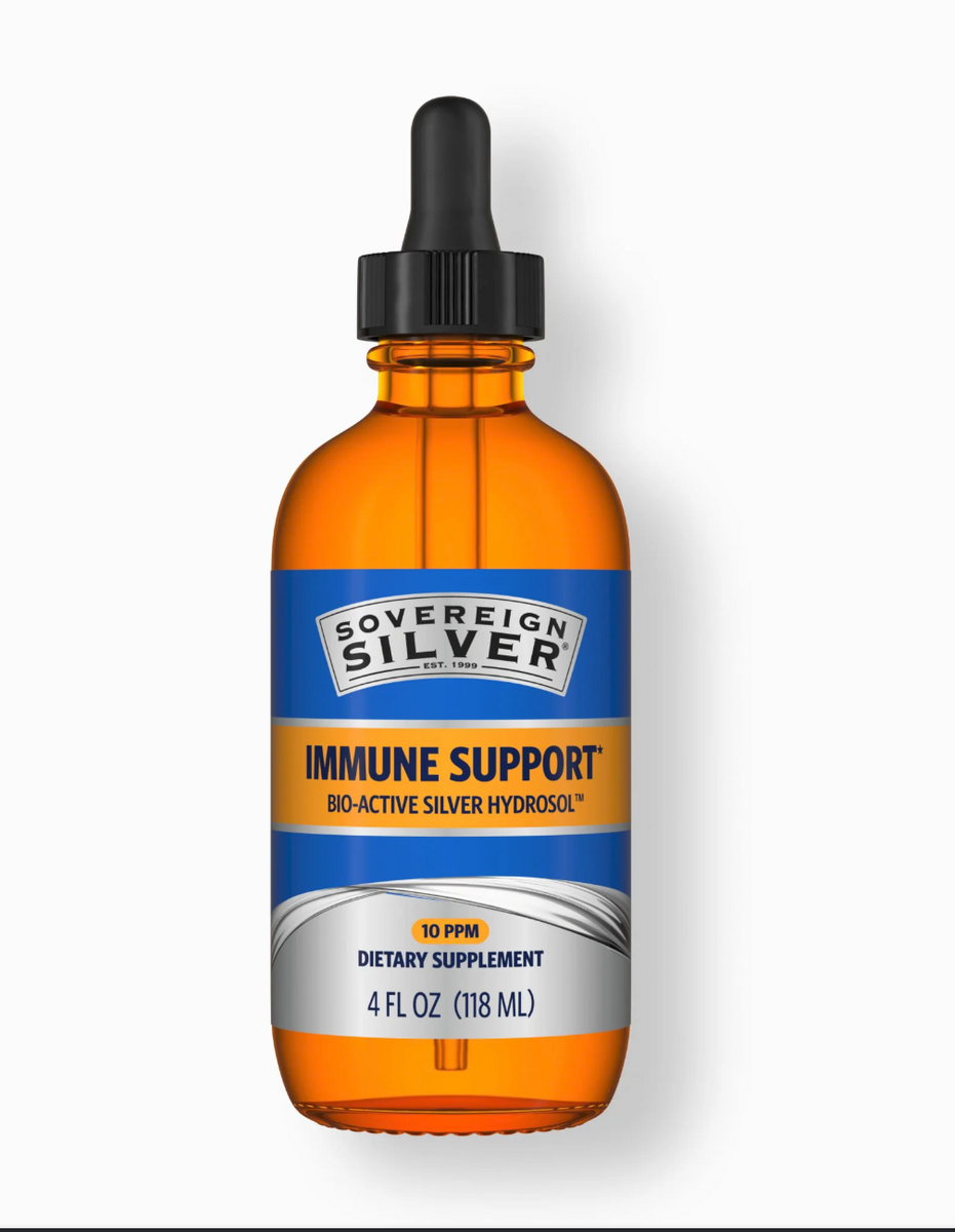 Sovereign Silver Immune Support Liquid Drops 10ppm