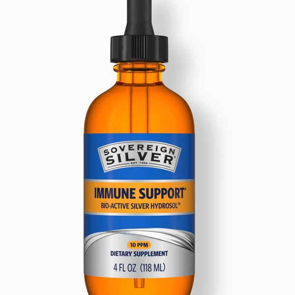 Sovereign Silver Immune Support Liquid Drops 10ppm